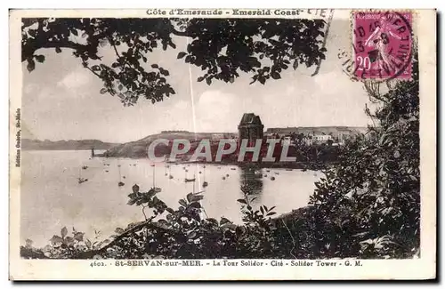 Cartes postales Saint Servan sur Mer La Tour Solidor Cite Tower