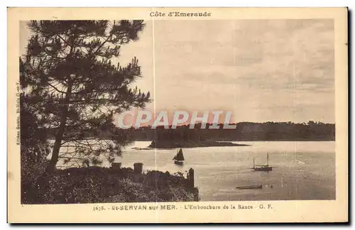 Cartes postales Saint Servan sur Mer L Embouchure la Rance