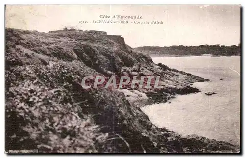 Cartes postales St Servan Cote D Emeraude Corn che d Aleth