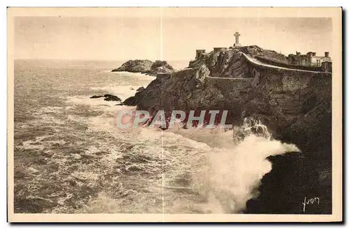 Ansichtskarte AK Cote D Emeraude Saint Lunaire La Point du Decolle