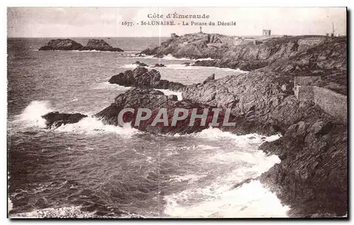 Cartes postales Cote d Emeraude St Lunaire La Pointe du Decolle