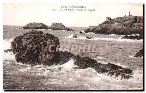 Cartes postales Cote d Emeraude St Lunaire Pointe du Decolle