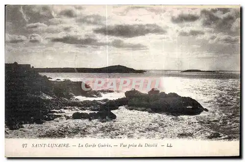 Ansichtskarte AK Saint Lunaire la Garde Guerin Vue prise du Decolle