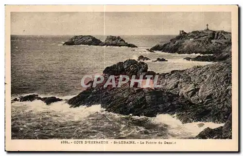 Ansichtskarte AK Cote D Emeraude St Lunaire La Pointe du Decolle