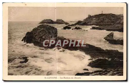 Cartes postales St Lunaire Les Rochers du Decolle