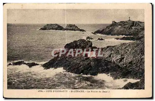 Ansichtskarte AK Cote D Emeraude St Lunaire La Pointe du Decolle