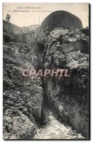 Ansichtskarte AK Cote d Emeraude Saint Lunaire La Grotte des Sirenes