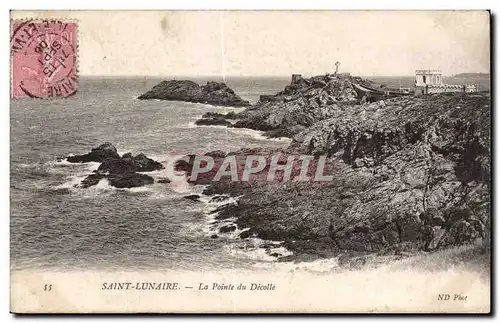 Ansichtskarte AK Saint Lunaire La Pointe du Decolle