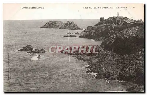 Cartes postales Saint Lunaire Cote d Emeraude Le Decolle