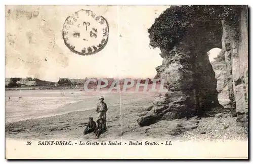 Cartes postales St Briac Le La Grotte du Bechet Bechet Grotto