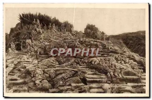 Cartes postales Rotheneuf Cote D Emeraude Les Rochers Sculptes Face a La Mer