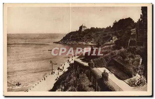 Ansichtskarte AK Dinard Vue prise du Casino