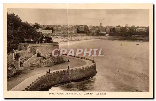 Cartes postales Cote D Emeraude Dinard La Plage