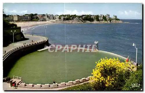 Ansichtskarte AK Dinard Cote D Emeraude La plage de I Ecluse la piscine