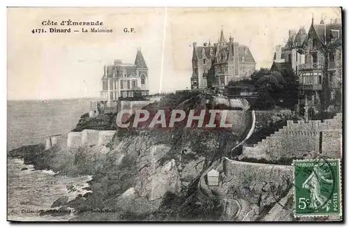 Cartes postales Cote d Emerard Dinard La Malouine