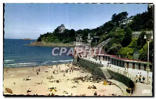 Ansichtskarte AK Cote D Emeraude Dinard La Plage vers la Pointe du Mouline