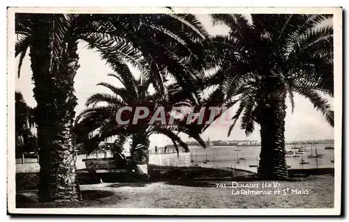 Cartes postales Dinard La Palmeraie et St Malo