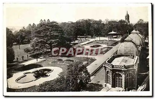 Cartes postales Rennes Jardin du Thabor Les Serres