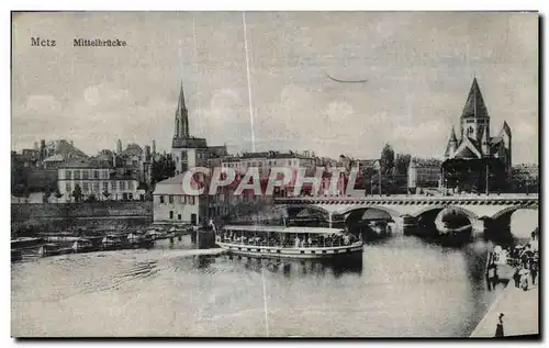 Cartes postales Metz Mittelbrucke