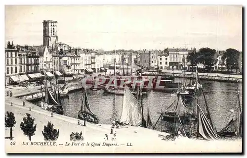 Cartes postales La Rochelle Le Port et le Quai Duperre Bateaux