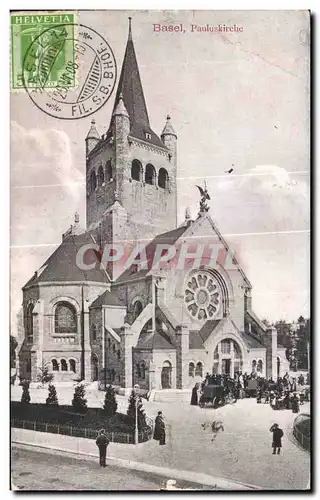 Cartes postales Basel Pauluskirche