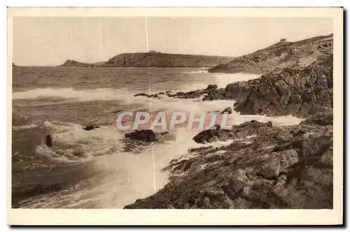 Cartes postales Cote d Emeraude Rotheneuf Tempete aux Pieds des Rochers Sculptes