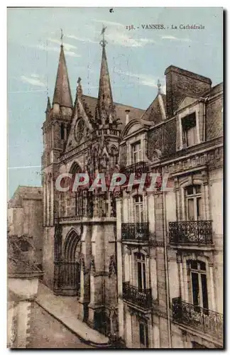 Cartes postales Vannes La Cathadrale