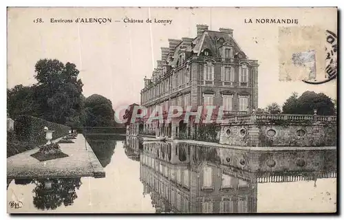 Cartes postales Environs d Alencon Chateau de Lonray