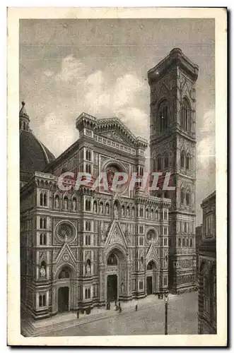 Cartes postales Firenze Facciata della Cattedraie