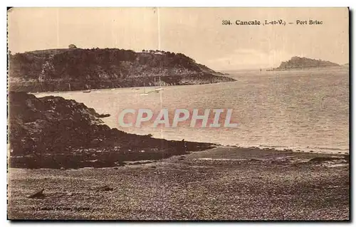 Cartes postales Cancale Port Briac