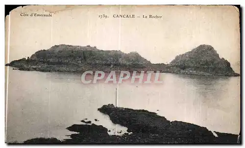 Cartes postales Cancale Le Rocher