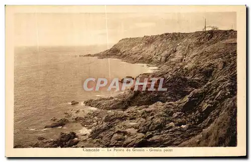 Ansichtskarte AK Cancale La Pointe du Grouin Grouin point