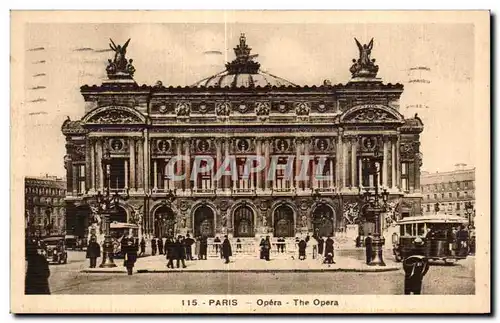 Cartes postales Pris Opera the Opera