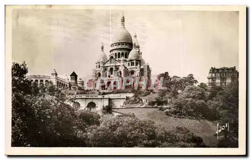 Ansichtskarte AK Paris En Flanant Basilique du Sacre Coeur de Montmartre