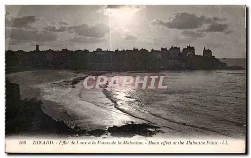 Cartes postales Dinard Effet de I une a la Pointe de la Maloune Moon effect at the Malouine Point