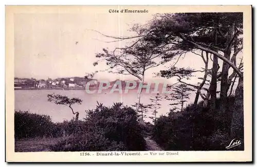 Cartes postales Dinard La Vicomte Vue sur Dinard