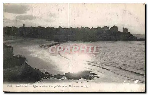 Ansichtskarte AK Dinard Effet de Lune a la pointe de la Maloune