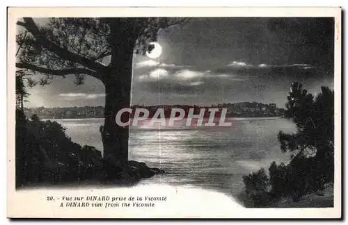 Cartes postales Vue Sur Dinard prise de la vicomte A Dinard view from the vicomie