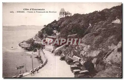 Ansichtskarte AK Dinard Pointe et Promenade du Moulint