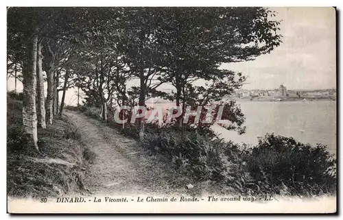 Cartes postales Dinard La Vicomte Le Chemin de Ronde The Around way