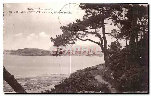 Ansichtskarte AK Dinard la Vicomte Au lion St Servan sur Mer