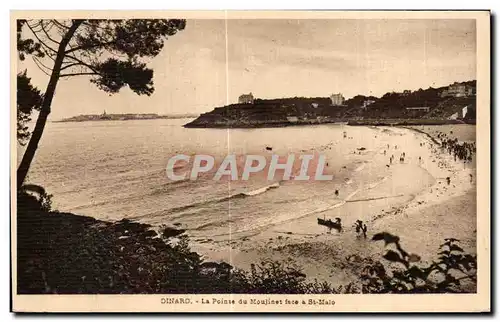 Cartes postales Dinard La Pointe du Moujinet face a St Malo