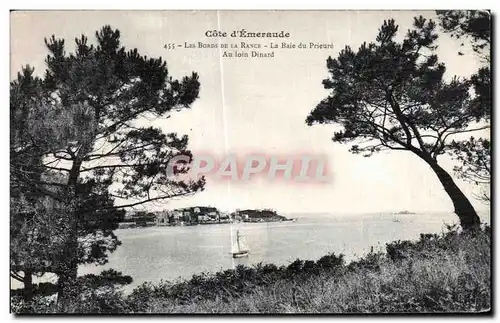 Cartes postales Les Bords De La Rance La Baie du Prieure Au loin Dinard