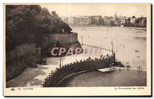 Cartes postales Dinard la Promenade des Ailies