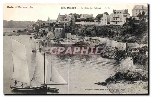 Ansichtskarte AK Dinard La Baie du Prieure Bateau