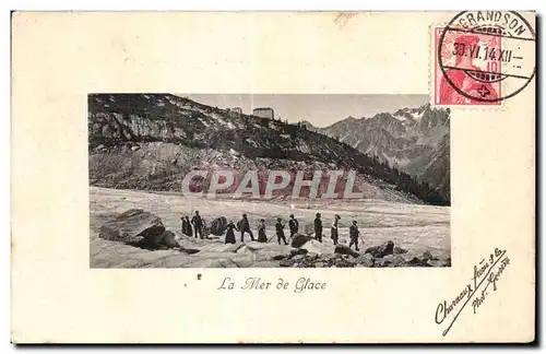 Cartes postales La Mer de Glace