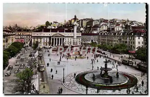 Cartes postales Lisboa Rossio