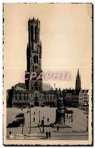 Cartes postales Brugge Halletoren Bruges Le Beffrol