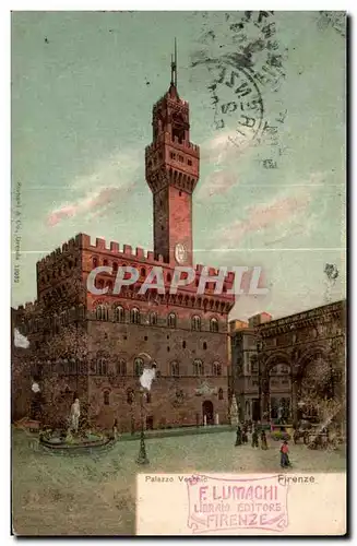 Cartes postales Palazzo Vecchio Firenze