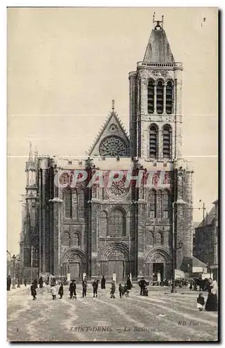 Cartes postales Saint Denis La basilique
